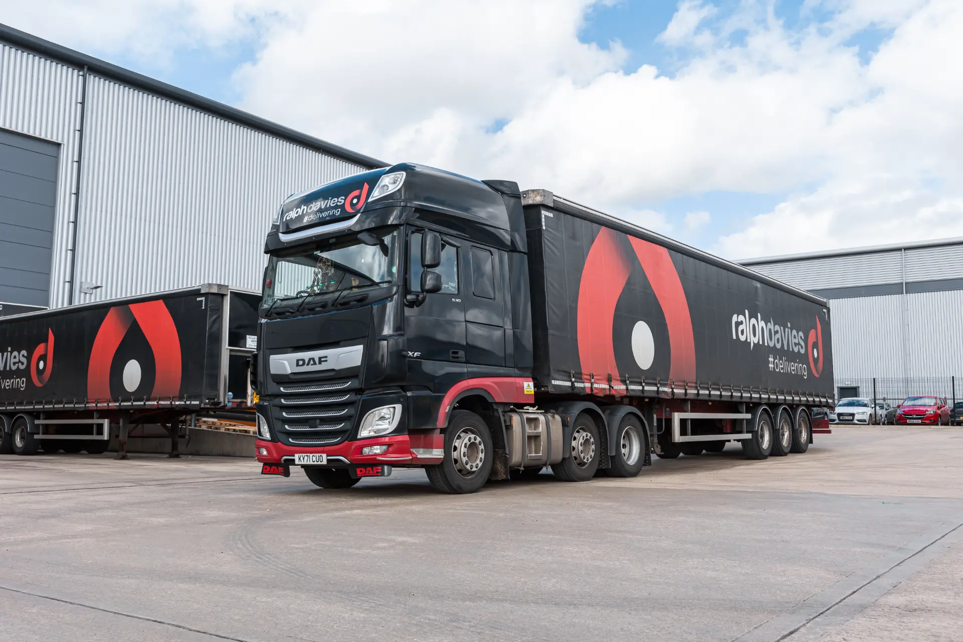 Ralph Davies truck in depo